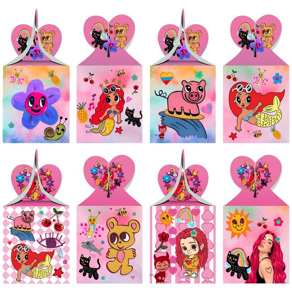 Vibbint 12pcs Manana Sera Bonito Party Favor Gift Boxes, Manana Sera Bonito Birthday Party Supplies for Girls Party Decorations