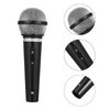 IFJJ 2 Pack Toy Microphone Prop Play Plastic Mics Simulate Speech Microphone Props for Karaoke Fun or Costume Prop