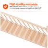 Toyvian 1 Set Doll House Stair Railing Miniature Kit Mini Accessories Wooden Playpen Miniature Funiture Model Miniature Dollhouse Supplies Furniture and Accessories Mini House Accessory