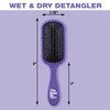 The Knot Dr. hair brush by Conair - Detangling hair brush - Ideal for all hair types - Removes Knots and Tangles in wet or dry hair - Purple