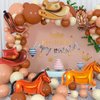 10 Pcs Western Balloons, Western Cowgirl Cowboy Party Balloons,Cowgirl Bachelorette Party Decorations Cowgirl Boot Hat Horse Foil Balloons for Western Rodeo Birthday Party Supplies