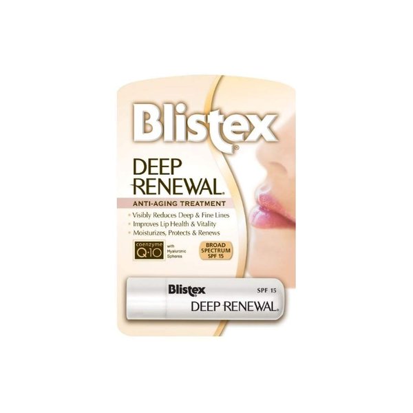 Blistex Deep Renewal Q10 SPF15 Lip Care 3.69g.