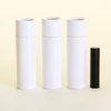 2 OZ White Kraft Paperboard Cosmetic/Lotion/Lip Balm/Deodorant Tubes (12)