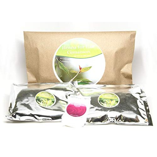 100% Natural Henna for Hair, Natural Henna Red Color, Restores strength and shine- Ancient Sunrise Henna Hair Dye -Cinnamon henna red hair