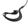JEUYOEDE Tk-3400u16p G Shape 2 Wire Earpiece Headset with Mic Compatible with 2 Pin Kenwood Walkie Talkie