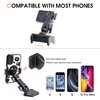 BESTAOO Dash Phone Holder Compatible with 2024 Jeep Wrangler JL 2/4 Door Interior Accessories, 360° Adjustable Cell Phone Mount (Clip)