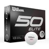 Wilson Fifty Elite Golf Balls - 12 Pack, White