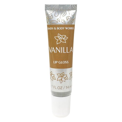 Generic Bath and Body Work VANILLA Lip Gloss - .47 fl oz / 14 mL, Brown
