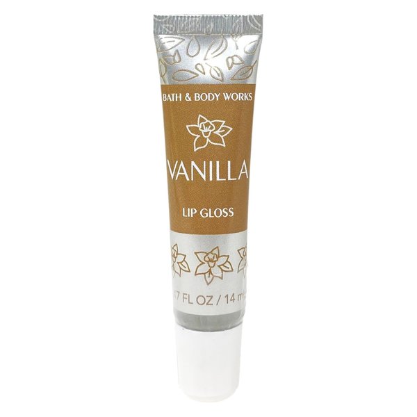 Generic Bath and Body Work VANILLA Lip Gloss - .47 fl oz / 14 mL, Brown