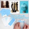 480 Pcs Hair Extension Tape, Double Sided Wig Tape Waterproof Lace Front Tape for Wigs Adhesive Tape Strong Hold Clear Wig Tape for Human Hair Extensions
