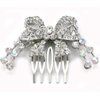 Ribbon Hair Comb Teen Women Prom Beauty Pageant Hair Accessory Fashion Jewelry