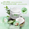 Ultrove Urea Cream 42% - 2% Salicylic Acid Foot Moisturizer - Callus & Dead Skin Remover, Repairing Foot File, 3.5 oz