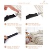 BEADNOVA Bed Sheet Straps 4 Pcs Bed Sheet Holders Fitted Sheet Clips Adjustable Sheet Suspenders Mattress Fasteners Gripper Corner Clips for Bed Mattress Cover Fitted Bed Sheets Sofa Cushion