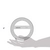 Pacific Arc's 6 Inch 360 Degree Plastic Circular Protractor Clear