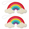 Mobestech 2Pcs Bath Sponges for Kids Rainbow Bath Toys Sponges, Bath Scrubbie, Bath Sponge Loofah, Kids Fun Shower Time Sponges for Children Boys and Girls