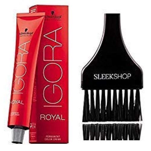 Schwarzkopf Professional Igora Royal Permanent Hair Color (with Sleek Tint Brush) (8-65 Light Auburn Blonde)