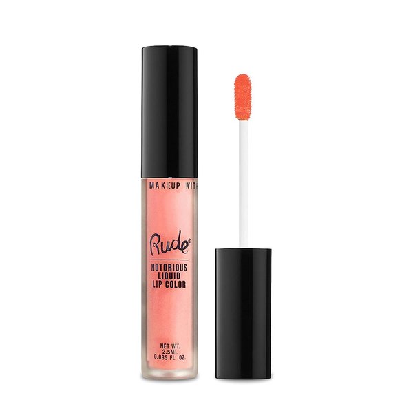 Rude Cosmetics Notorious Rich Long Liquid Lip Color - Dangerously Dangerous Lipstick Women 0.1 oz