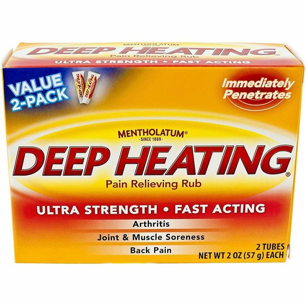 Mentholatum Deep Heating Rub-4oz