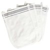 Turkish Exfoliating Gloves – Face & Body Exfoliation Mitts - Bath Hammam Spa Exfoliator Kese Glove - Body Scrub Glove to Remove Dead Skin – Brighten & Soften Skin – 4Pcs (White & Black)