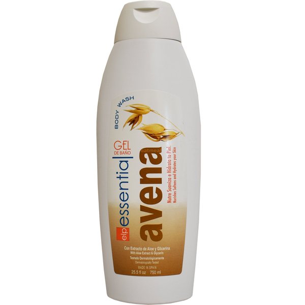 ELP ESSENTIAL Body Wash Avena Gel de baño 25.5oz