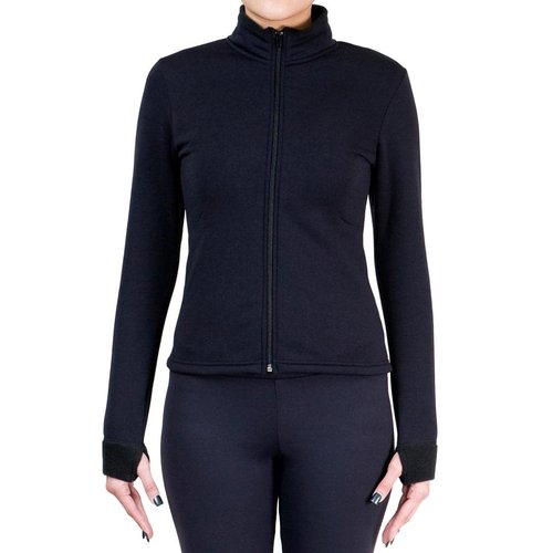 NY2 SPORTSWEAR Figure Skating Polartec Polar Fleece Jacket with Rhinestones JR52B - Child Sizes - (Child Medium)