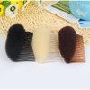 Ericotry 2Pcs 3.3inch Charming Bump It Up Volume Inserts Sponge Foam Hair Comb Do Beehive Hair Stick Bun Maker Tool Hair Base Styling Accessories Hair Increasing Tool (Brown)