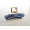Small abalone sea shell effect metal hair claw clamp clip for fine thin hair