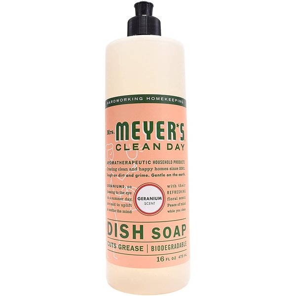 Liquid Dish Soap in Geranium - 16 oz