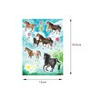TINYMILLS Horse Pony Birthday Party Favor Set (12 multi-point pencils, 12 stampers, 12 sticker sheets, 12 small spiral notepads) Horse Party Party Supplies Favors