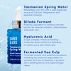 Sand & Sky Tasmanian Spring Water Splash Serum. Hyaluronic Acid for soft and plump skin.