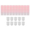 ZJchao Empty Lip Gloss Tubes, 10 Pcs 6ml Lip Gloss Containers Lip Gloss Tube for Diy Lip Gloss Lip Refillable Lipstick Container Lip Balm Container Bottle Cosmetic Container Tube Lipstick Empty Tubes