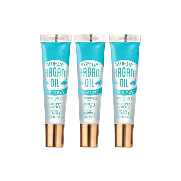 Broadway Vita-Lip Clear Lip Gloss 0.47oz/14ml (3PCS - Argan)