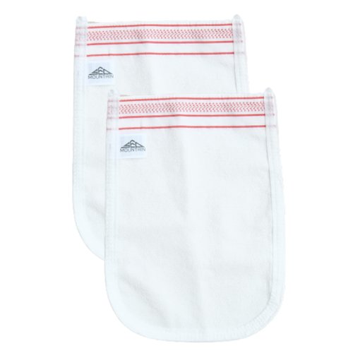 Sed Mountain - Exfoliating Glove - Body Scrub - Turkish Hammam Kese Mitt - Dead & Dry Skin Cleanser - Tan Remover Mitts - To Have a Soft Skin Care - For Women & Men (2 Units)