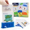 KJMYYXGS Toddler Preschool Educational Logic Key Toys, Kids Learning Toys Key Logic Game 3+ Years Old Boys Girls Children Montessori Toys for Ages 4-6, 40 Cards 80 Questions Logical Key Toy (Lv. 3)