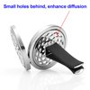 Car Diffuser Vent Clip 4 Pack, Car Aromatherapy Essential Oil Diffuser Vent Clips 30mm, Stainless Steel Locket 44 Felt Pads