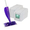 50 Count Disposable Mop Pad Refills Compatible with Swiffer WetJet Mop – Multi-Layer, Heavy Duty, Eco-Friendly, Made in USA (Packaging May Vary)