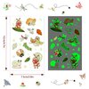 Konsait 12 Sheets Insect Tattoos Glow in the Dark Tattoos, Bugs Tattoos for Kids, Butterfly Bees Spider Tattoos Insect Party Favors, Bug Party Favors for Kids