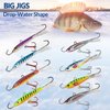 THKFISH Ice Fishing Lures Ice Fishing Jigs Ice Fishing Gear Hard Fishing Lures Ice Fishing Kit Crappie Panfish Jigs 26pcs