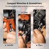 SMALLRIG Folding Tool Set with Screwdrivers and Hex Key Wrenches, Seven Functional Tools Included - 2213