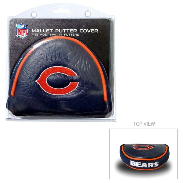 Team Golf NFL Chicago Bears Golf Mallet Putter Cover Golf Club Mallet Putter Headcover, Fits Most Mallet Putters, Scotty Cameron, Daddy Long Legs, Taylormade, Odyssey, Titleist, Ping, Callaway