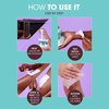 Nad's Hair Removal Waxing Dots - Cotton Candy Hard Wax Beads Kit - For Women - Microwaveable No-Strip Formula - Face, Body, Bikini, Underarms