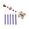 8 Pieces,Quilling Kits,Paper Quilling Tools,Quilling Knitting Board,Quilling Needles,Quilling Curling Coach,Paper Craft DIY Tools,Assorted Sizes Rolling Curling Quilling Needle Pen,XIWUMOER (Blue)