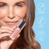 SKINN Luminous Blush Lip Oil - Support Collagen Production, Smooth Lines & Soothe Dry Cracked Lips - Hydrating Clear Lip Oils - Improve Skin's Elasticity, Texture & Glow - Vitamin C & Manuka Honey