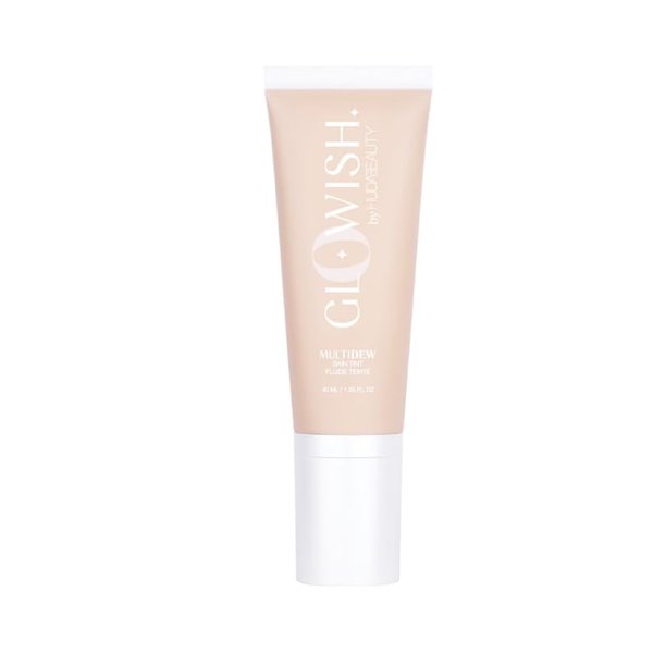 HUDA BEAUTY GloWish Multidew Vegan Skin Tint Foundation 00 Porcelain