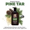 Dr. Squatch Men's Natural Lotion Non-Greasy Men's Lotion - 24-hour moisturization hand and body lotion - Made with Shea Butter, Coconut Oil, and Vitamin E - Pine Tar and Fresh Falls (2 Pack)
