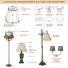 Royal Designs CS-1003-5YEL-6 Clip On Empire Chandelier Lamp Shade, 3" x 5" x 4.5", Yellow, Set of 6