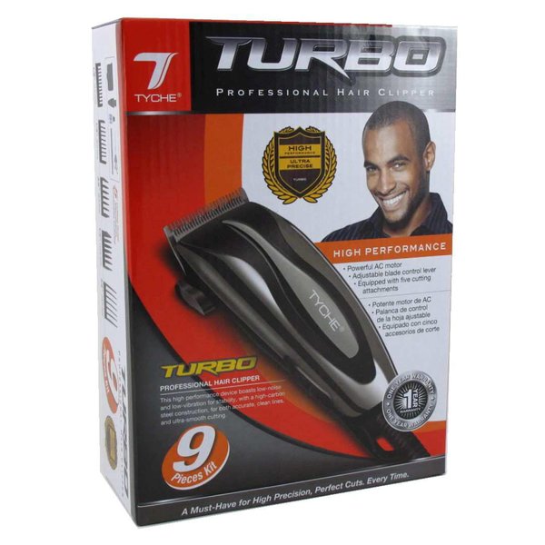 Tyche Turbo Hair Clipper 9 Piece Kit