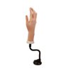 Right Practice Hand for Acrylic Nails With Holder, Mannequin Hand for Nails Practice, Flexible Bendable Fake Hand Manicure Nail Practice Hand