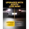 AUXITO 3157 LED Bulb White Reverse Lights 3200LM Super Bright, 3056 3156 4057 4157 Light for Tail Light, Backup light, DRL, Parking Light, Pack of 2