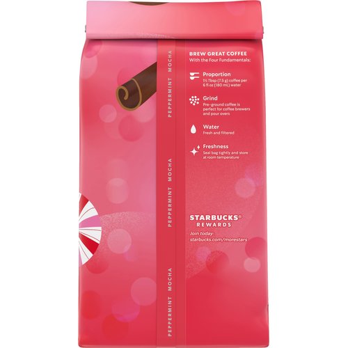 Starbucks Limited Edition Ground Coffee (Peppermint Mocha, 11 Ounce (Pack of 1))
